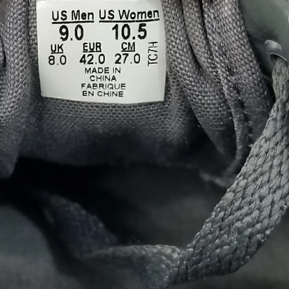 Vans Off The Wall Low Gray Skateboarding Shoes Mens Size 9 Womens Size 10.⁵ - Picture 10 of 10